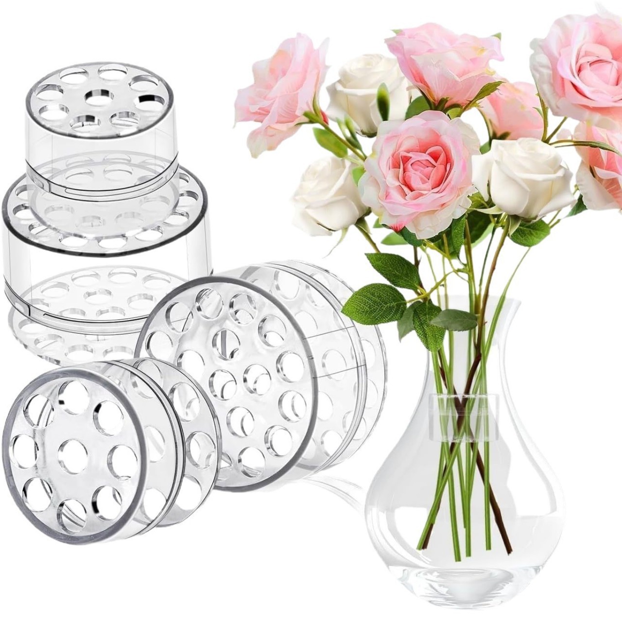 Florist Supply Vases - Support de tige en spirale pour