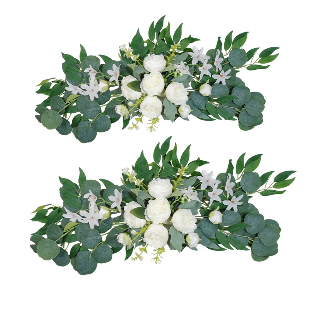 Arc de fleurs artificielles po - Eucalyptus Preserved avis et prix