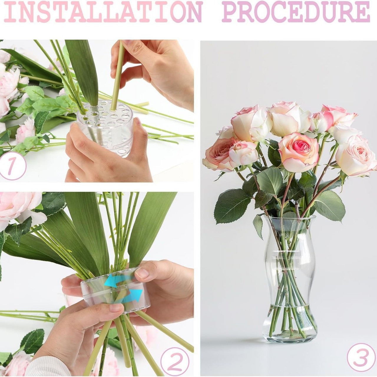 Support de tige en spirale pou - Florist Supply Vases avis et prix